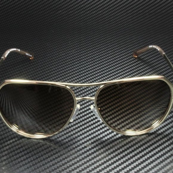 Michael Kors Gold Grey 57mm Sunglasses